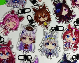 Umamusume: Hübscher Derby Acrylic Keychain Charm l Maerachii