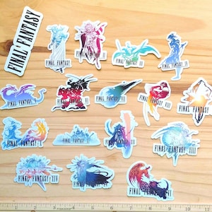 Die-cut stickers in the gloss laminate finish for a long life span