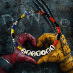 DeadPool and Wolverine Besties Bracelet