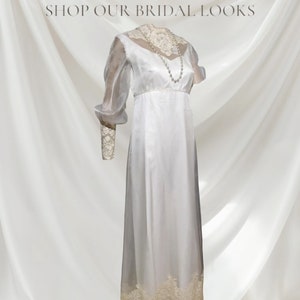 Vintage 60&#39;s WEDDING DRESS
