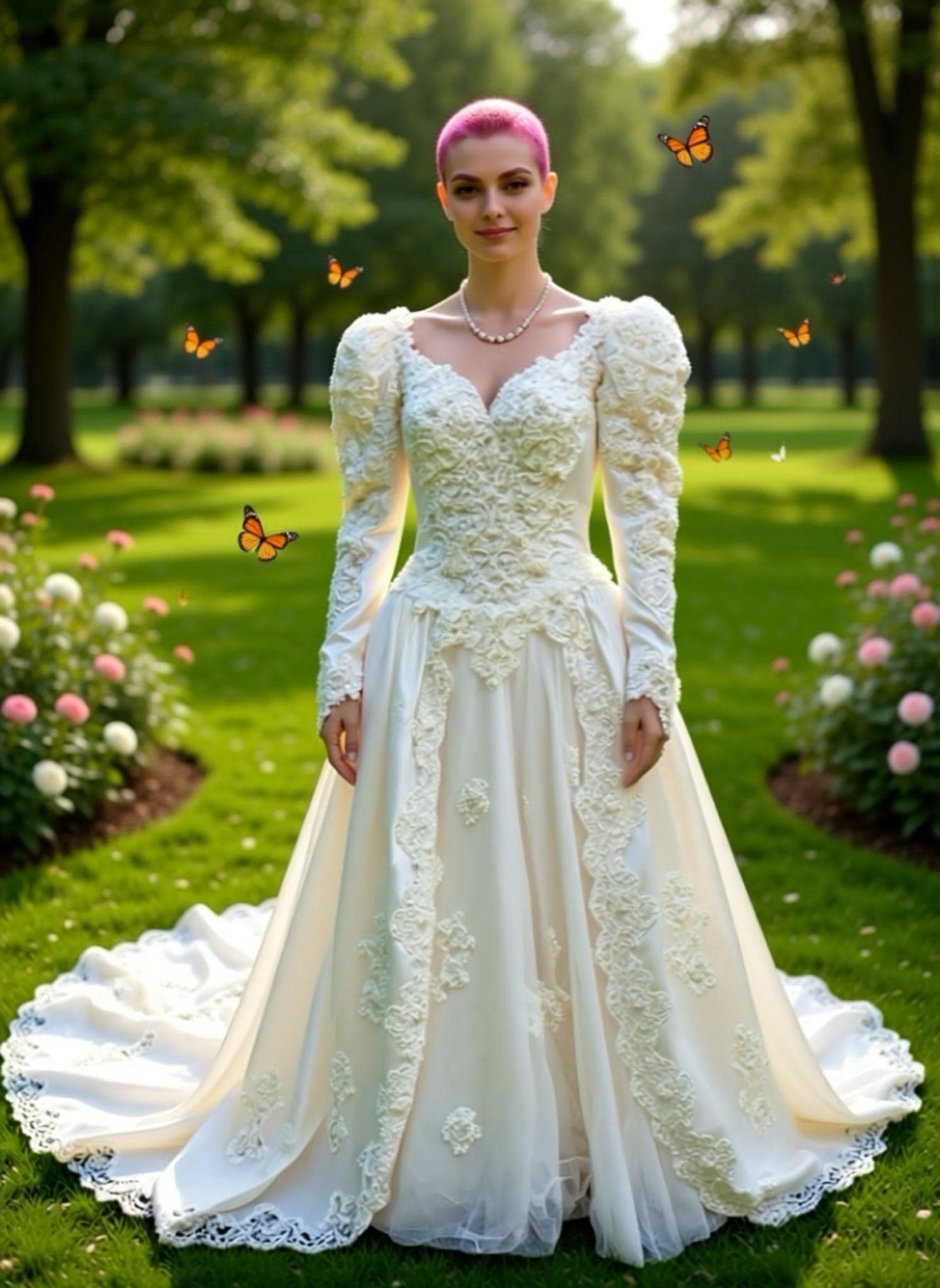 Vintage 90s Wedding Dress - Etsy