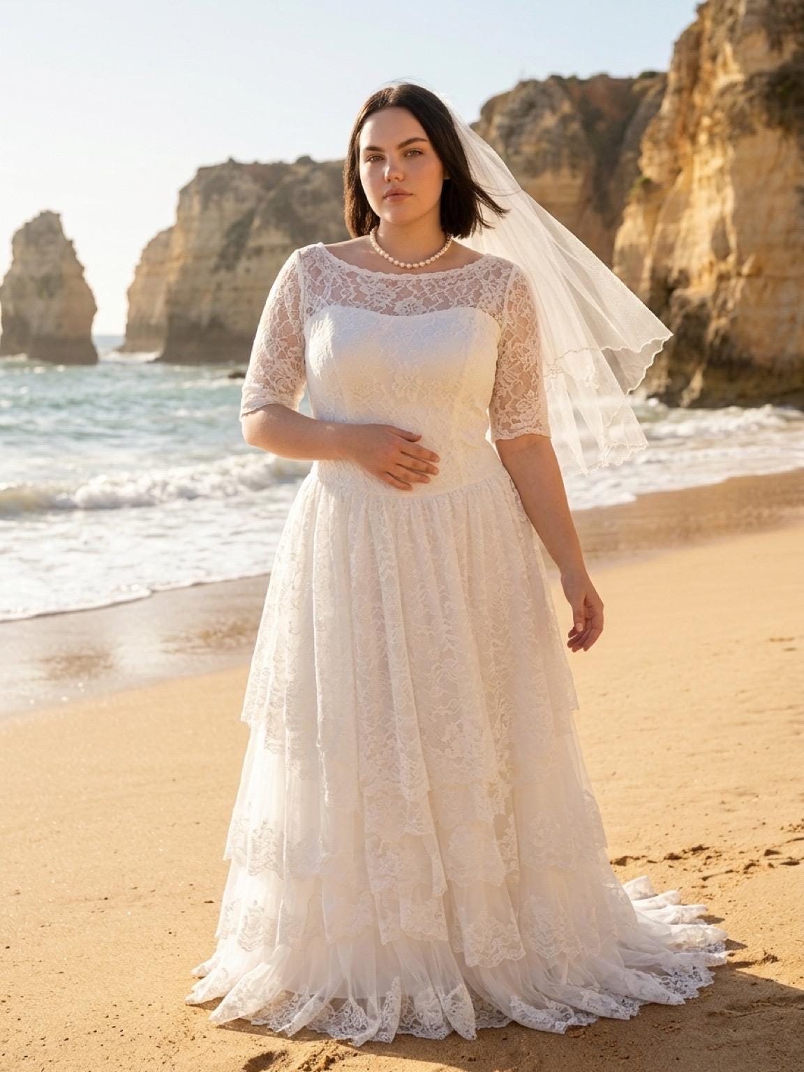 Barn Style Wedding Dress - Etsy
