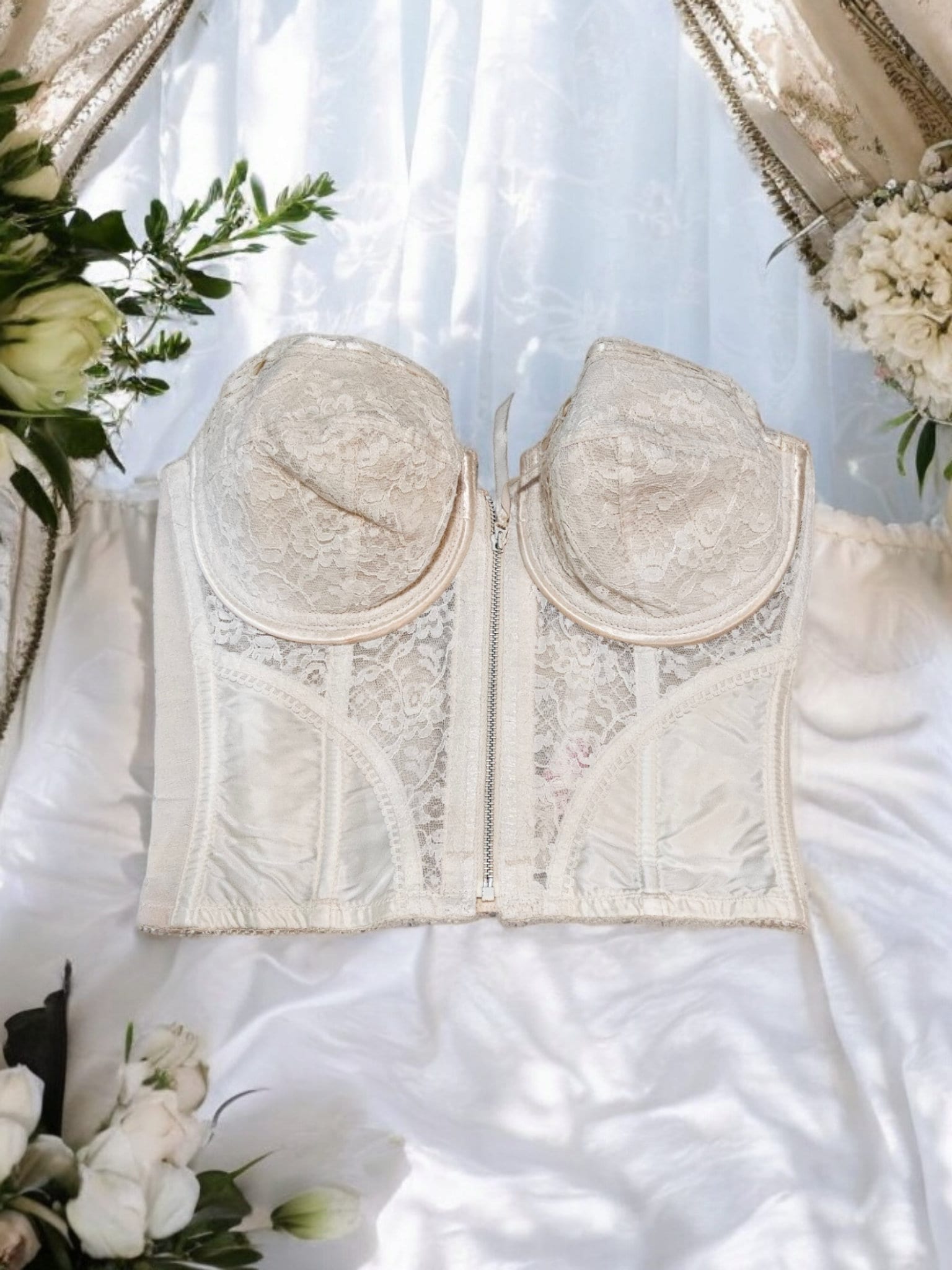 white christmas dresses Solana Corset – Elegant Strapless Satin Bridal Corset with Boning, Lace-Up  Back, and Basque Waist – Boom Blush