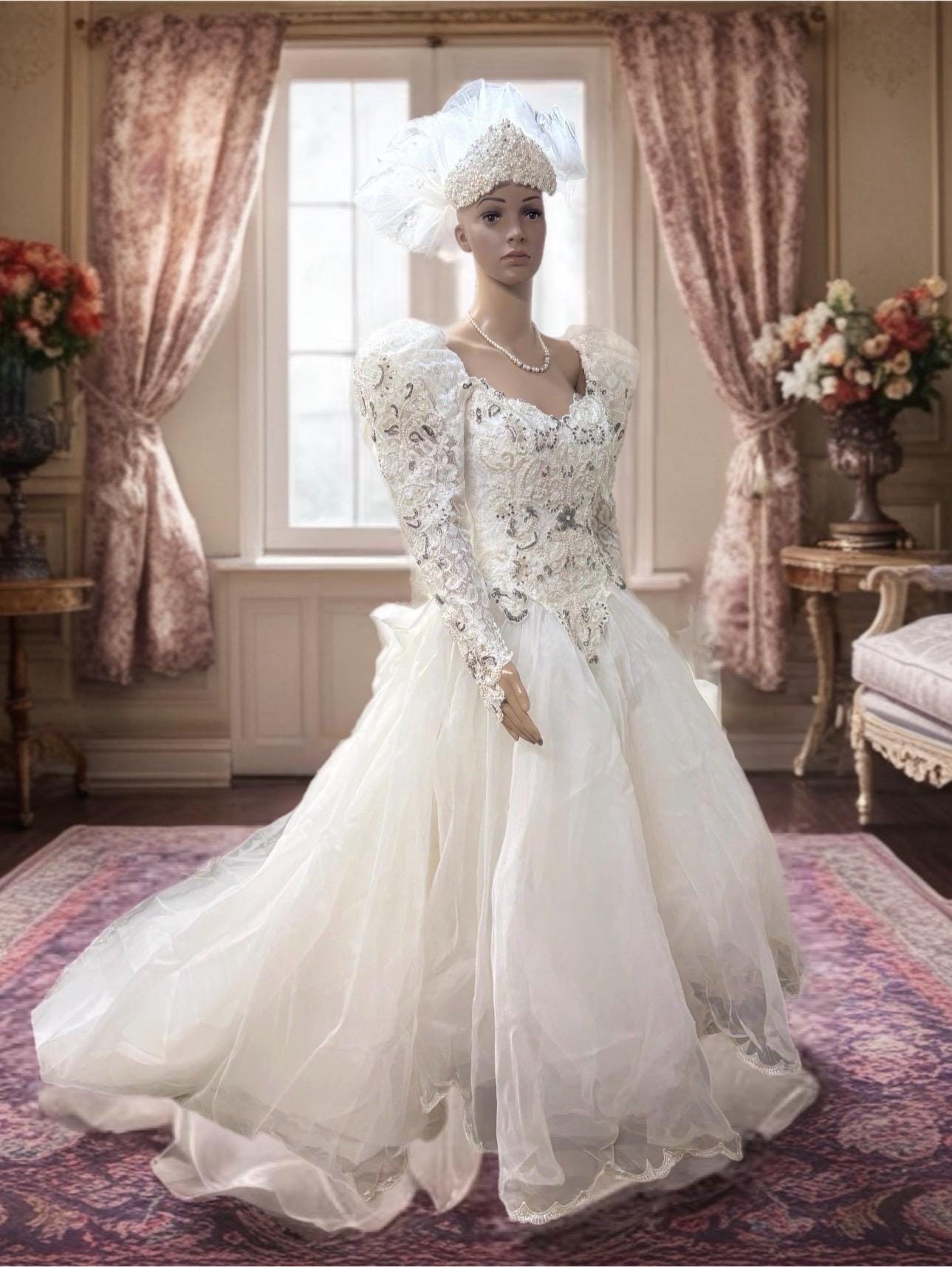 80s wedding dress - Etsy 日本