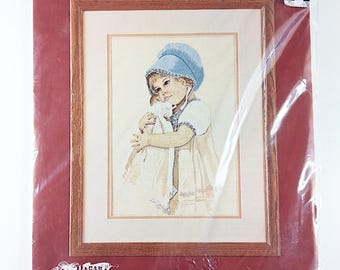 Vintage Needle Treasures Jan Hagara BETSY Crewel Embroidery stitchery Kit 00544