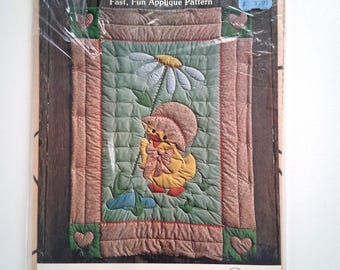 Vintage Gingham Goose Ducky Doodle Quilt pattern GGP014