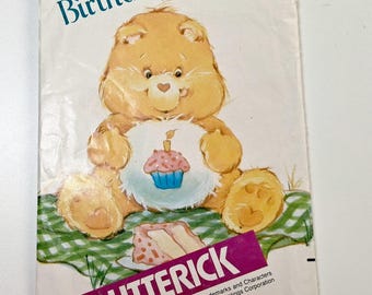 Care Bears Butterick 6229 Birthday Bear Uncut Sewing Pattern