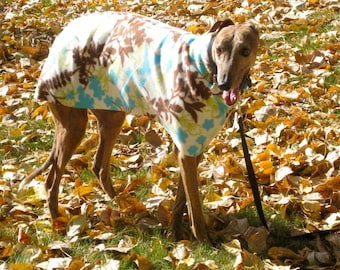 Full-sized 65lb Greyhound Dog Coat Digital Print at Home Sewing Pattern Designed to be sewn from Polar Fleece