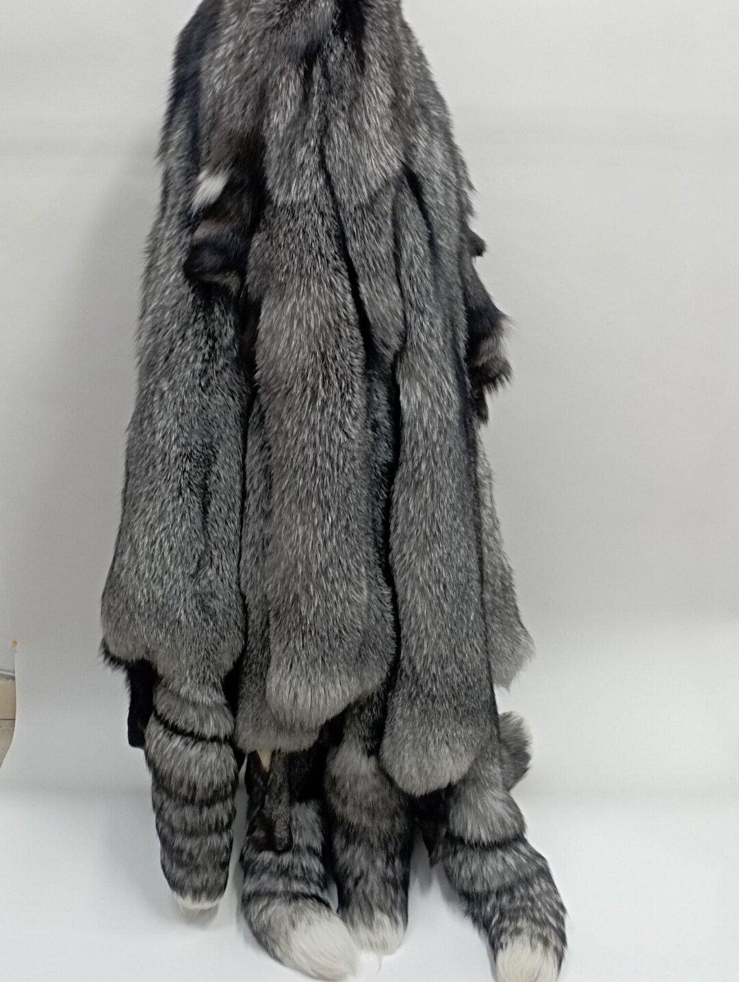 XL Long Tanned Blue Frost Fox Fur Pelts From SAGA FURS, Finland - Etsy