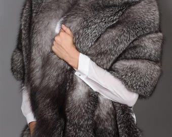 Luxury Mega Double Face Scandinavian Finn Raccoon and Black Rex