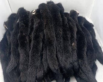 Cola de visón negro curtido/tratado procedente de SAGA mink pelts, Finlandia