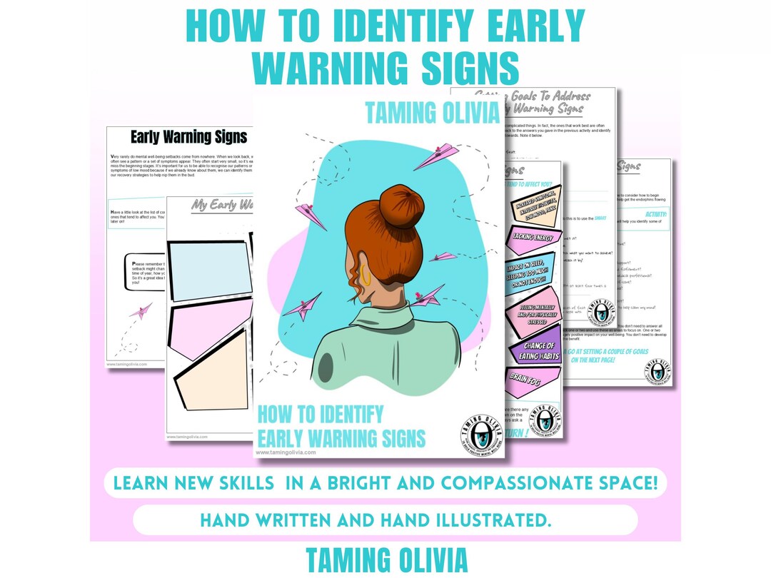 Early Warning Signs | Therapy Resources | Mental Health Resources ...