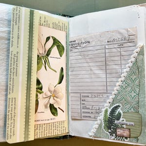 Vintage Junk Journal “Forest Glen”