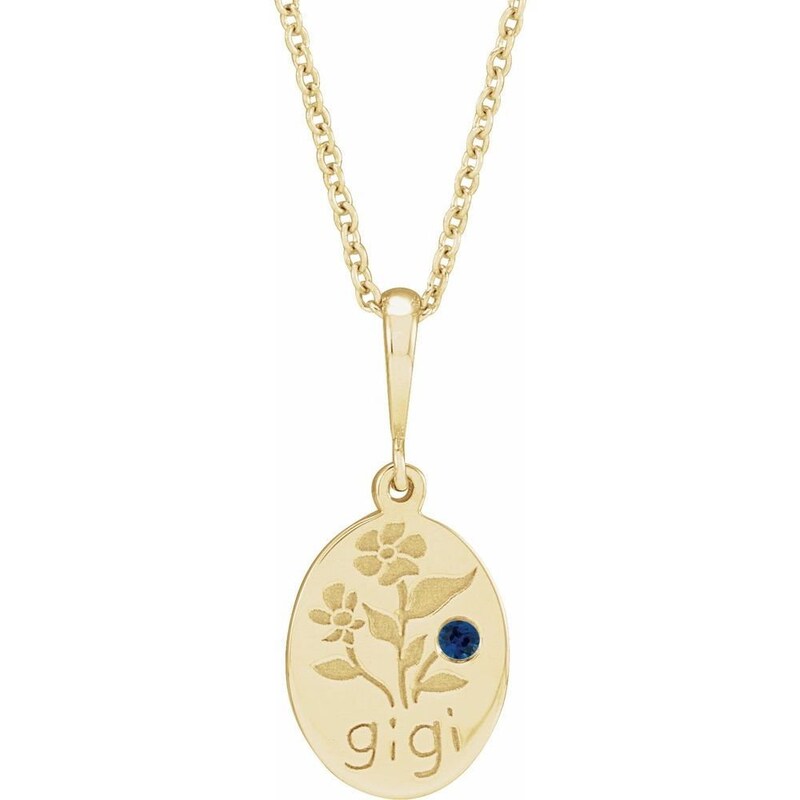 Classic Gigi Sky Necklace main image 1
