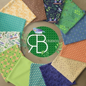 Finch & Fern Fat Quarter Bundle (16 fabrics)