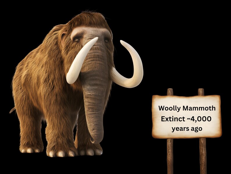 26 Extinct Animal HD Transparent Pngs | Lost Species Collection (10,000 ...