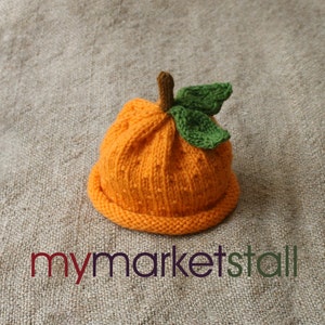 Valencia Orange Hat - 0 - 3 Months - 2-4 Years