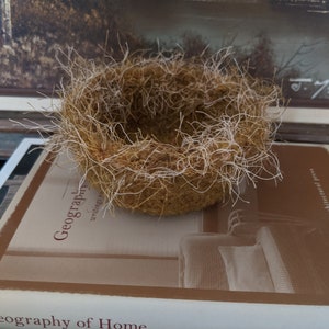 Felted Bird Nest Mini-bowl image 1