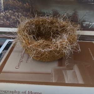 Felted "Bird Nest" Mini-bowl