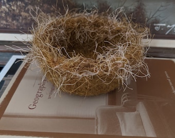 Felted "Bird Nest" Mini-bowl