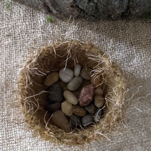 Felted Bird Nest Mini-bowl image 3