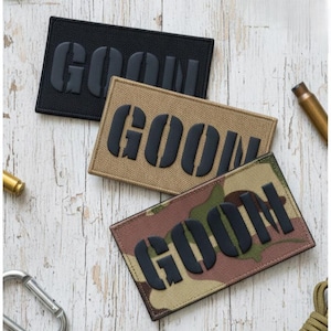 GOON IR Reflective Patch: Tactical Morale Hook and Loop