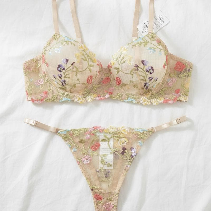 Nude Sheer Lingerie - Etsy