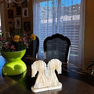 pair of vintage onyx horse head bookends