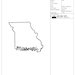 State Name | Missouri Outline| Machine Embroidery File Download ...