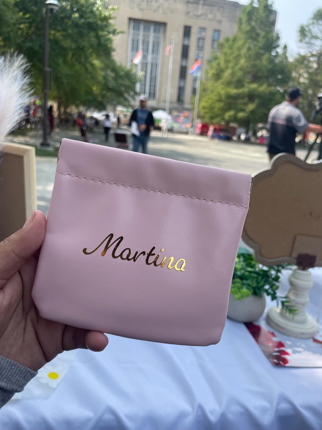 Pouch Names Leather Pouches + Name - Etsy