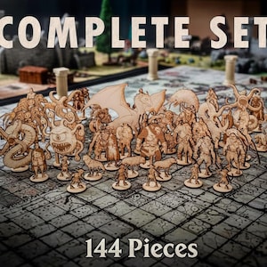 Miniature ritagliate delle miniere perdute di Phandelver