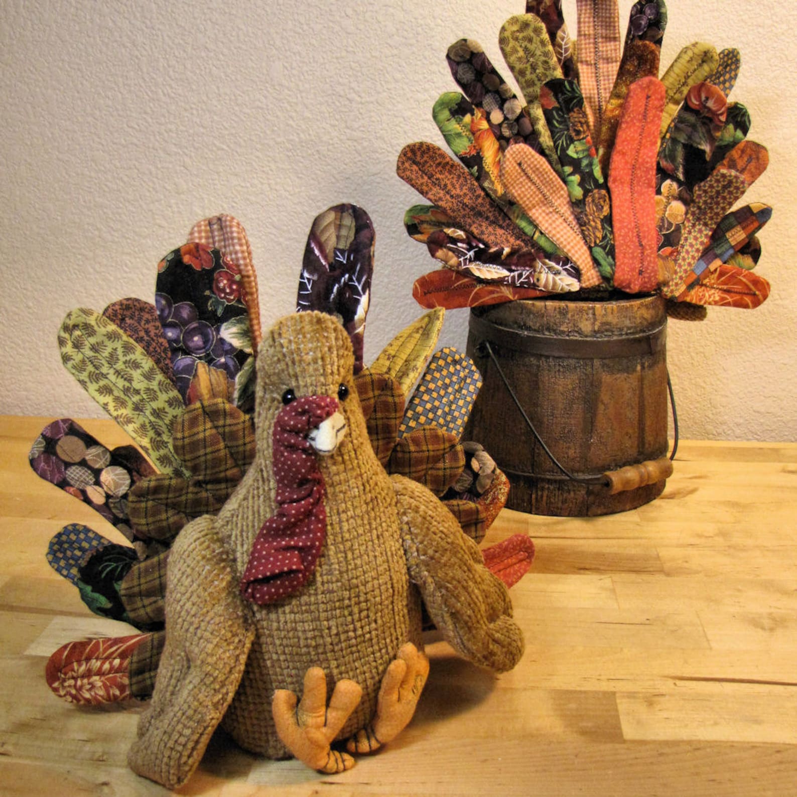 Pdf Pattern Turkey Bird Sewing Pattern Primitive Turkey Etsy