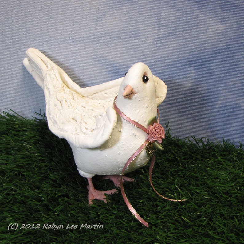 Bird Pattern, Doves, Birds, Sewing Pattern, Soft Sculpture, Wall Hanging, Primitive Bird image 5