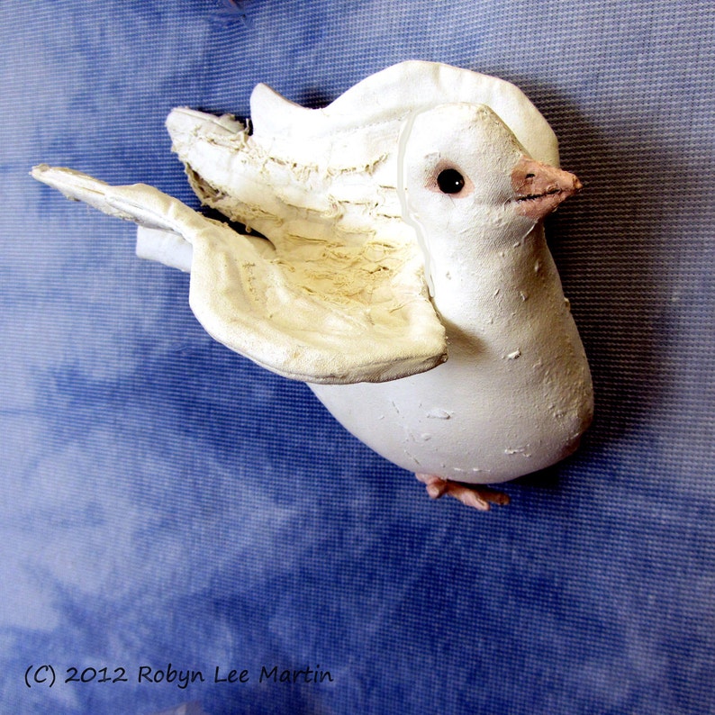 Bird Pattern, Doves, Birds, Sewing Pattern, Soft Sculpture, Wall Hanging, Primitive Bird image 3