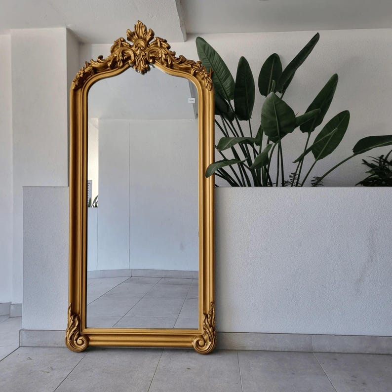 Imperial Gold Full-Length Mirror
