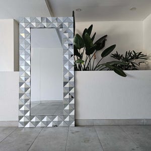Pyramid Frame Full-Length Mirror