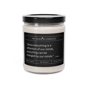MyWisdomCandles Scented Soy Candle, 9oz