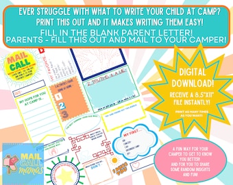 QUESTIONNAIRE AMUSANT Une lettre à remplir par les PARENTS et à poster à leurs campeurs !