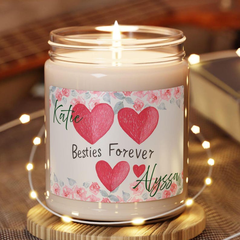 Besties Forever Soy Candle - Thumbnail 2