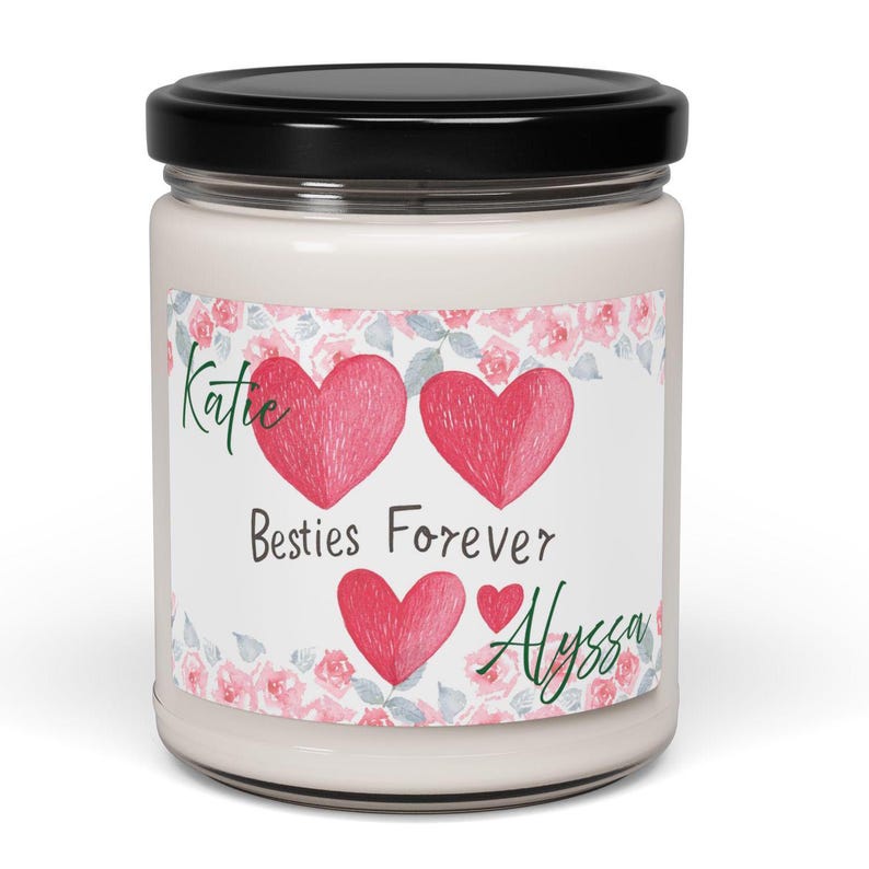 Besties Forever Soy Candle - Thumbnail 3