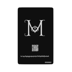 Carteira BTC Xanota REM Hard Bitcoin - Carteira BTC Cold Secure - Ideia de presente