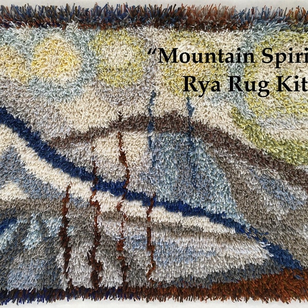 Rya Rug Kit Etsy