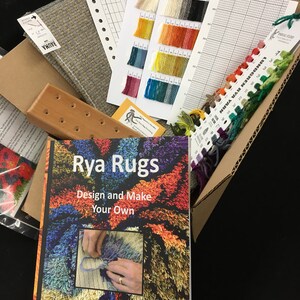 Rya Rug Maker's Designer's Kit and Starter Package with Rya Book image 8