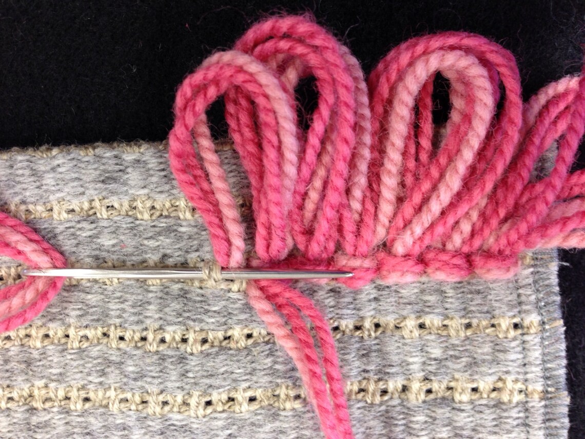 Rya Rug Backing about 31 inches wide x 46.5 inches long. 80 Etsy