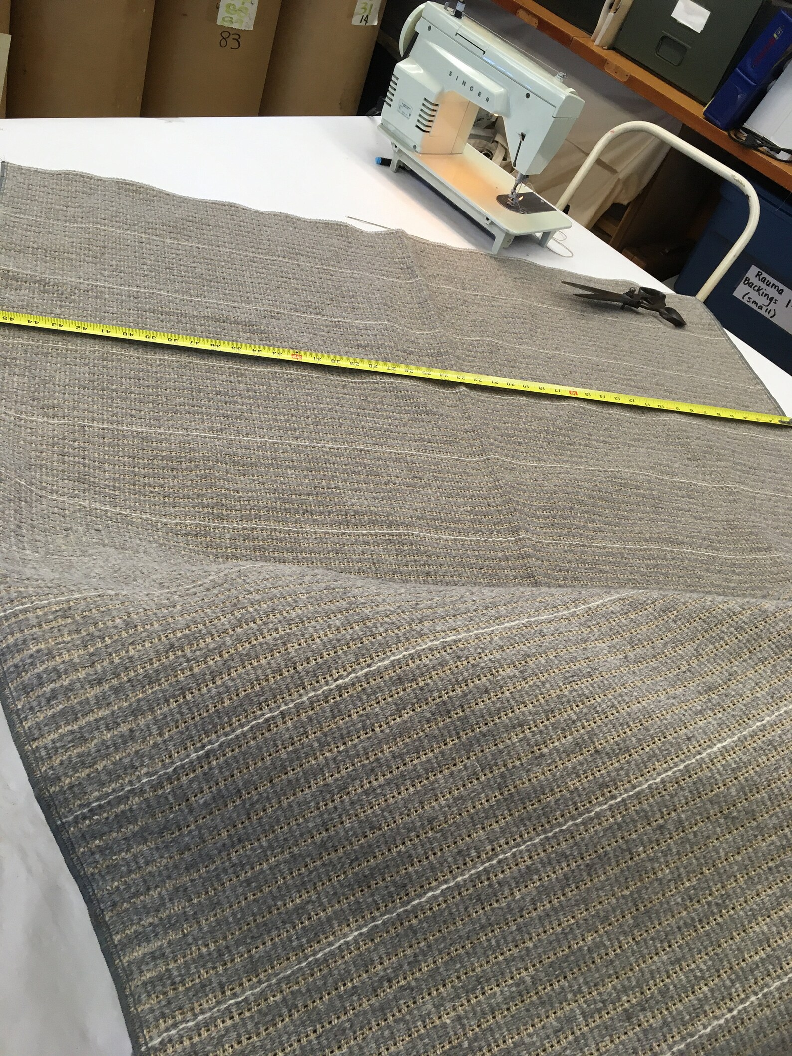 Rya Backing Cut and Hemmed to Order. Norwegian Backing by Etsy