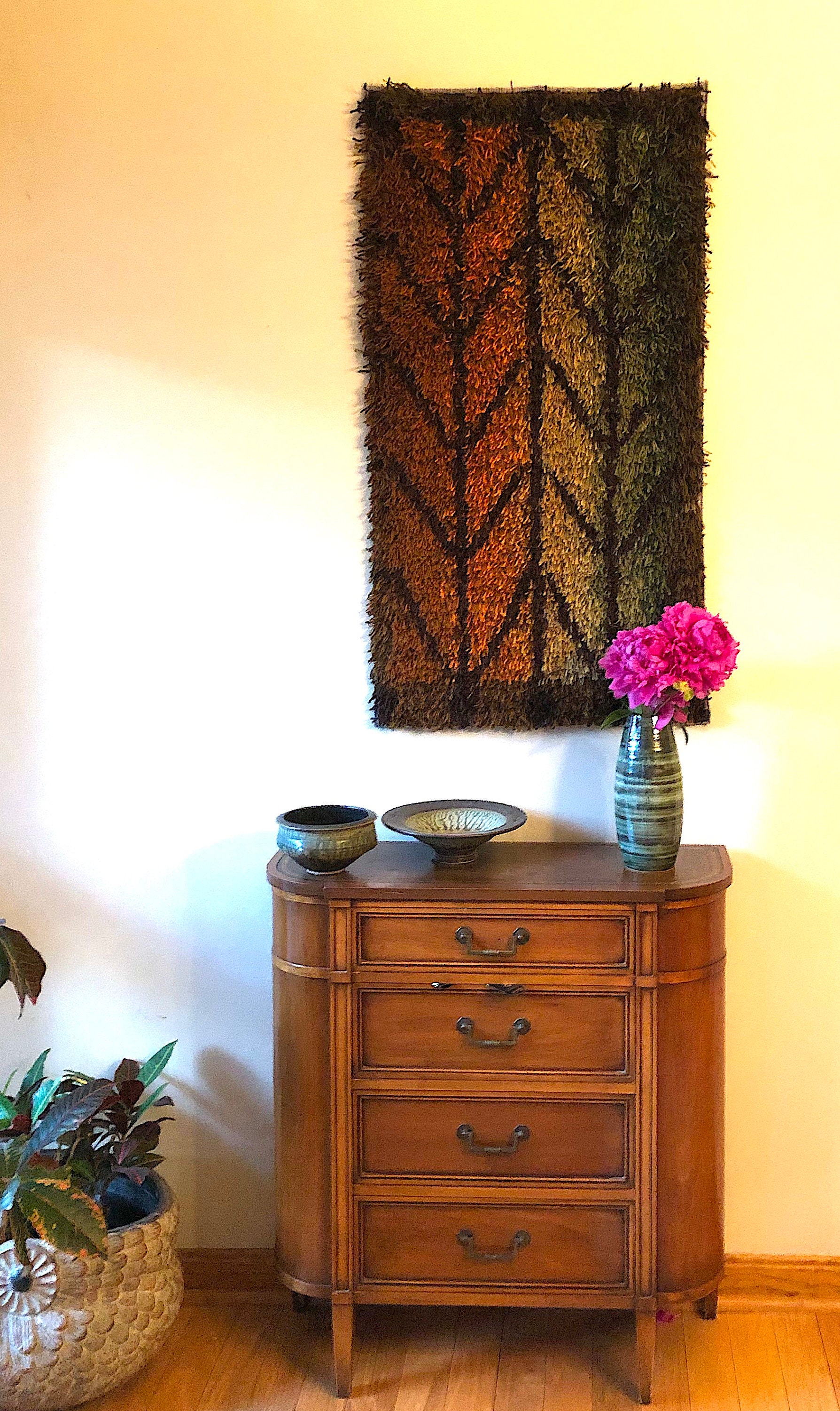 Rya Rug Kit 31 x 59 from Norway GRY in Etsy