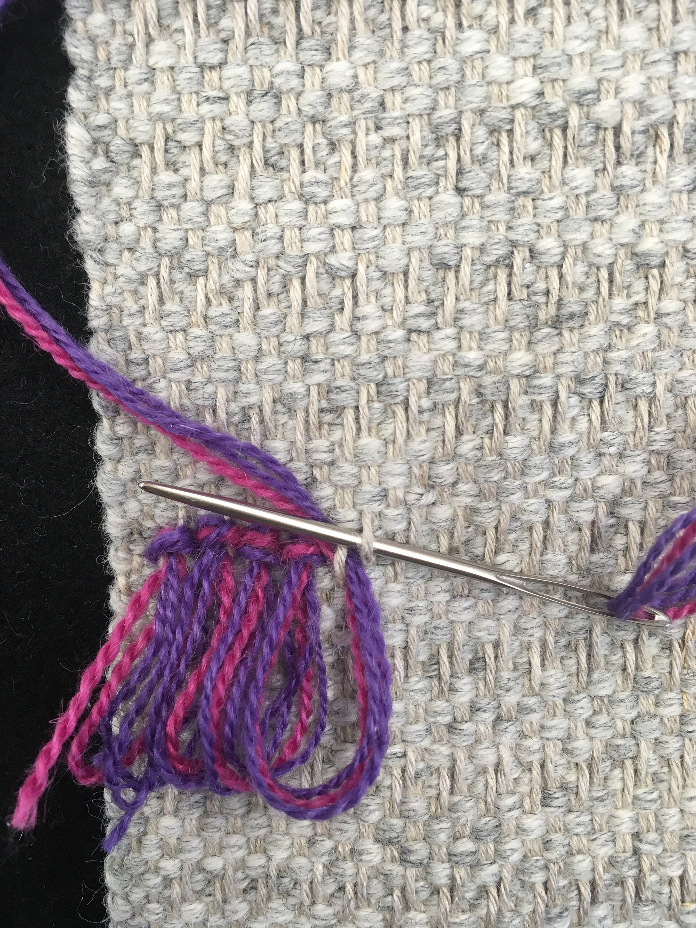 Finnish Rya ryijy Rug Backing. 31.5 Inches Wide. 80 Cm. Wool Etsy