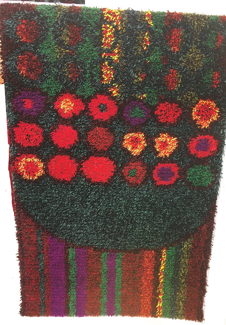 Rya Rug Kit from Norway. Make Your Own Rya Etsy