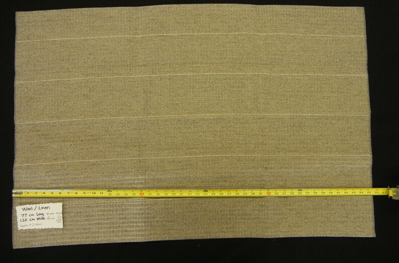 Rya Rug Backing. Woven Base Fabric for Rye Rugs. Heavy Wool Etsy