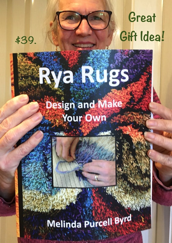 Rya Rugs Book. Design and Make Your Own Rya Rug. Paperback Rya Etsy